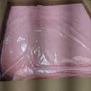 Hobestluk 3 in 1 Bean Bag Chair Giant Bean Bag Chairs for Adults with Chevron Plush Fur Cover Convertible Bean Bag Floor Cushion with Machine Washable Cover for Living Room (Plush Pink)