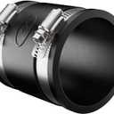 Fernco 1056-33 Flexible Pipe Coupling 3 CI/Plastic/Steel to 3 CI/Plastic/Steel