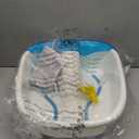 Homedics Bubble Mate Foot Spa, Toe Touch Controlled Foot Bath with Invigorating Bubbles and Splash Proof, Raised Massage Nodes and Removable Pumice Stone