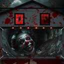 Halloween Garage Door Decorations Horror Clown Garage Door Banner Cover 6x13 Ft Black Scary Spooky Joker Extra Large Halloween Party Backdrop Decor Outdoor Holiday Background Sign Supplies