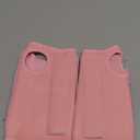 SATINIOR 2 Pieces Carpal Tunnel Wrist Brace Support Removable Metal Wrist Splint for Women Men, Three Adjustable Compression Straps for Tendinitis Sports Injuries Pain Relief (Right and Left Hand, Pink)