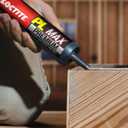 Loctite PL Premium Max Construction Adhesive, 9 fl oz Cartridge, 1 Pack - Versatile Construction Glue for Wood, Concrete, Stone & More