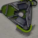 Sepetrel Upgrade Pool Vacuum Head with Side Brush & Universal Rotatable Hose Adapter,Weighted Triangular Shape(Safe for Vinyl Liner Pool)