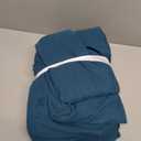 Zip On Sheets Full Size Zipper Fitted Sheet - Includes 1 Fitted Base + 2 Zip On Sheet - Upto 16 Inch Deep Pockets - Easy to Use, Wont Pop Off - Soft Microfiber Full Size 54X75 - Teal