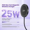 MagSafe 25W Wireless Charger for Apple Magnetic Fast Charging Pad