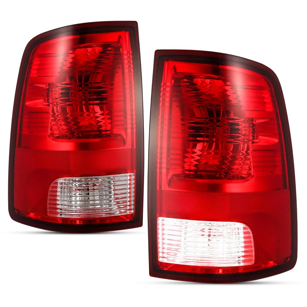 Reinko Tail Lights Assembly Compatible With 2009-2018 Dodge Ram 1500