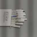 SFAIH Acrylic White Paint Pens - 8 Pack 2-3MM Medium Tip & 0.7MM Extra Fine Paint Marker for Rock Painting, Wood, Metal, Fabric, Plastic, Canvas, Glass, Ceramic, Diy Crafts, White Out Pen