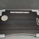 23" Foldable Lap Desk for Laptop Writing w/Cup Holder Black
