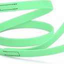 Dogline Biothane Waterproof Dog Leash Strong Coated Nylon Webbing with Black Hardware Odor-Proof Easy to Clean High Performance for Small or Large Dogs Made in USA 4 or 6 ft Lead