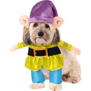 Rubies Disney Snow White and the Seven Dwarves: Dopey Pet Costume for For Dogs or Cats, XL 