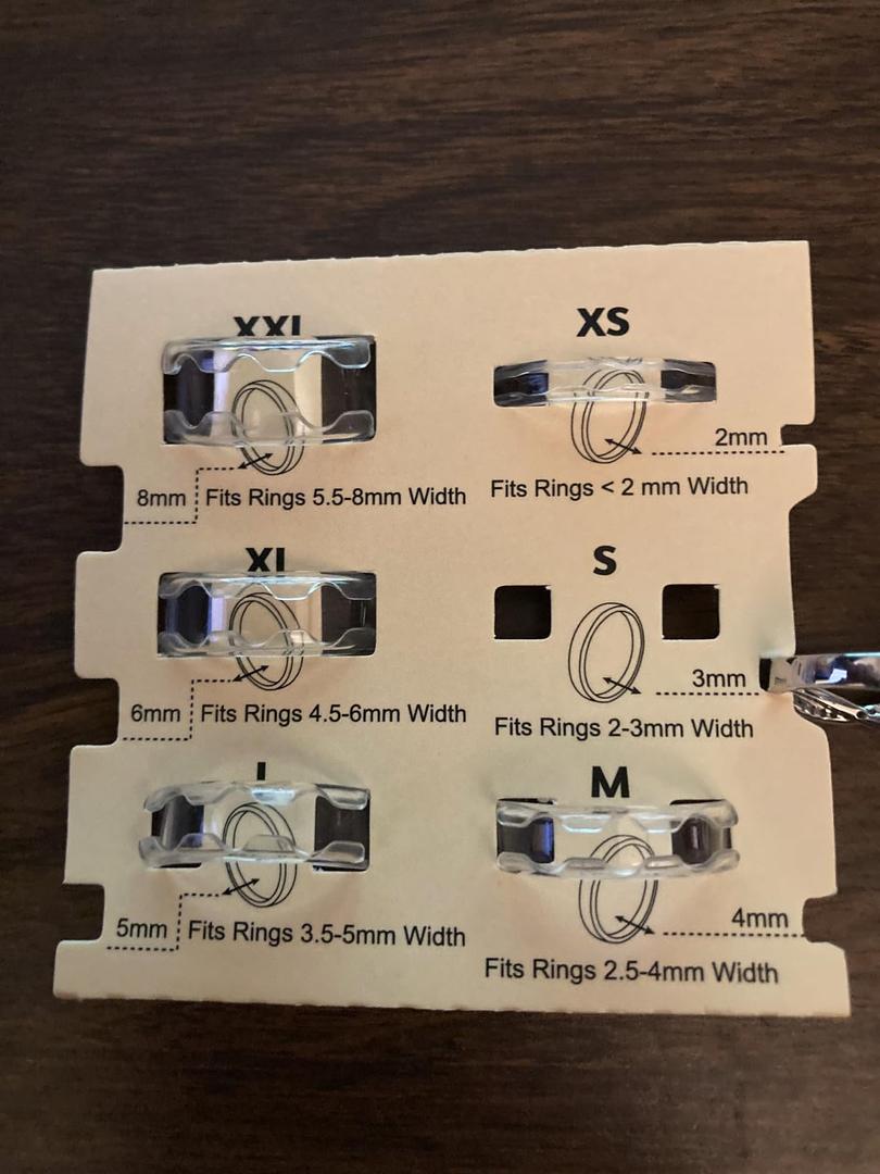 Ring Size Adjuster Loose Rings Invisible Reducer Jewelry Guard Sizer Tightener, Fitter, Reducer for Wide Rings, Multiple Resizer