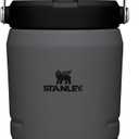 Stanley IceFlow Flip Straw Jug with Handle 40 oz| Twist On Lid and Flip Up Straw | Leak Resistant for Travel and Sports | Insulated Stainless Steel |BPA-Free |Charcoal