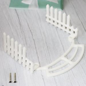 PIAOLGYI Perch and Tall Fence for Bird Buddy Birdfeeder, Accessories Compatible with Bird Buddy Birdhouse (White)