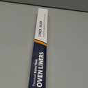 Oven Liners for Bottom of Oven - 3 Pack Large Heavy Duty Mats, 16.25x23 Non-Stick Reusable Liner for Electric, Gas, Toasters, Grills - BPA & PFOA Free Kitchen Accessory to Keep It Clean (Silver)