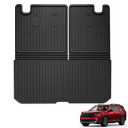 Floor Mats & Cargo Liner Fit for Honda Civic Sedan 2012 2013 2014 2015: AOMSAZTO All Weather TPE Rubber Floor Liners Cargo Mat for Civic Sedan 4 Door Model (Not Coupe), Black
