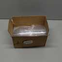 Qeirudu 12 oz Small Clear Plastic Bowls, 50 Pack Disposable Hard Plastic Party Serving Bowls for Salads, Ice Creams, Fruit, Desserts, Parfaits, Snacks