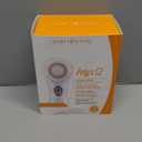 Mia 2 Sonic Facial Cleansing Brush - Electric Face Exfoliator for Deep Clean & Pore Cleansing, Waterproof & Rechargeable  White