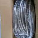 VEVOR Metal Garden Hose 200 ft, Heavy Duty Stainless Steel Water Hose with 10-Function Nozzle, No-Kink & Flexible Outdoor Garden Hose, Rust-Proof Lightweight Hose for Yard, RV, Car Wash