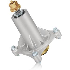 Lawn Mower Spindle for Husqvarna YTH24V48 Ariens Craftsman Poulan Jonsered Murray Mandrel Assembly Replacement Part Number 532187292 532192870 187292 532187281 21546238 21546299 Mower Mandrel Spindle (1 Pack)
