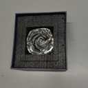 PEEYHONY Gifts for Mom, Mothers Day Unique Crystal Rose Figurine Ornament with Laser Text Gift from Daughter and Son, Thanksgiving Valentines Christmas Birthday Love Gift for Mother