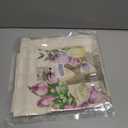 JOJOGOGO Easter Bunny Throw Pillow Covers 18x18 Set of 4 Hello Spring Outdoor Pillow Covers for Farmhouse Easter Rabbit Eggs Home Decor