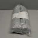 Dot&Dot Twist Memory Foam Travel Pillow for Airplanes - Travel Neck Pillow for Sleeping - Airplane Pillow for Neck Support, Chin, Lumbar and Leg - Adjustable, Bendable Neck Roll Pillow (Gray)