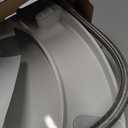 Brondell Bidet Toilet Seat Non-Electric Swash Ecoseat, Fits Elongated Toilets, White - Dual Nozzle System, Ambient Water Temperature - Bidet with Easy Installation