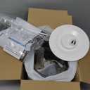 Homvana Humidifiers for Bedroom Home, 3.6 L Cool Mist Top-Fill 34H Super Long Time, Quiet 23dB, Baby Humidifier, Oil Diffuser for Large Room, House, Plant, Nursery, Office, BPA FREE, Ultrasonic (Grey)