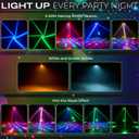 6-Arm Spider Moving Head DJ Stage Light RGBW DMX