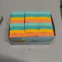 Post-it Notes, 1 3/8 in x 1 7/8 in, 24 Sticky Note Pads, 100 Sheets per Pad, Beachside Caf Collection, School Supplies and Office Products