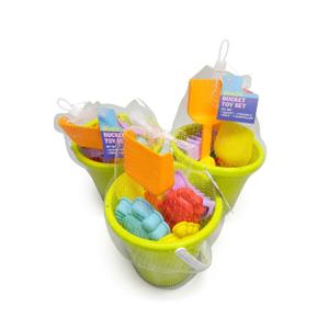 3 x 9 Pcs Beach Toys for Toddlers | Durable Sand Kit Play Set with Bucket, Shovels & Molds | Outdoor Summer Fun & Creative Play | Perfect for Beach & Gardening | Multicolor