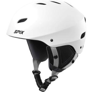 SPIX Ski Helmet Snowboard Helmet - ASTM Safety Standard Size Adjustable for Adults Youth Men and Women, L(22.4”-24.0”/57-61cm)
