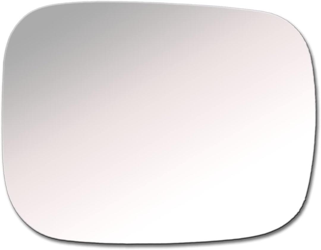 Mirror Glass fit for 2007-2010 Volvo V70 2007-2010 XC70 2007-2014 XC90 Passenger Right Side Mirror Glass Replacement No Backing Plate Convex Including Adhesive