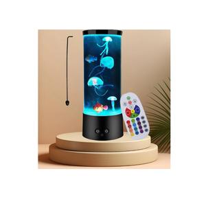 LEHAHA Jellyfish Lamp with 16 Color Changing Relax Mood Light with Remote Control USB/Battery Jellyfish Aquarium for Home Office Table Room Decor Gifts for Adults