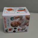 iPlay, iLearn Baby First Gym Rattle Set, Infant Dumbbell Weights Teething Rattles 3-6-12 Month, Newborn Workout Sensory Stroller Toy, Babies Birthday Shower Gift 5 7 8 9 10 Month Toddler Boy Girl-4PCS