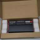 OLTEANP 1000 Watt Power Inverter 12V DC to 110V/120V AC Car Inverter with LCD Screen Display, 2 AC Outlets, 36W TypeC Port, 5V/3A USB Port, Car Power Converter for Truck, Home, Vehicles, Laptop, Trip