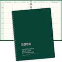 ELAN Publishing Company Combination Plan and Record Book: One efficient 8-1/2" x 11" Book for Lesson Plans and Grades Combines W101 and R1010 (PR7-10) (Green)