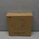 KDD Tablet Pillow Stand with Storage, Foldable iPad Holder for Lap, Desk and Bed, Angle Adjustable Soft Pad Dock with Stylus Mount Compatible with iPad Pro, Air, mini, Book, Phone and Tablet (4-13") (Dark Blue)