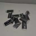18 Pack Black Door Hinges Black Matte Black Hinges for Doors 3 1/2 Interior Door Hinges 3.5" x3.5 Inch Hinges Rounded 1/4" Raidus Standard Residential Bedroom Door Hinge Sturdy Door Hardware