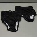 2 Pcs Youth Swim Diaper Special Needs Reusable Cloth Diaper Covers Waterproof Incontinence for Swimming,Unisex (3-4T, Black)