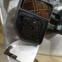 AERDM New Towing Mirror Chrome Cap with Temperature sensor Fit 1999-2016 Ford Super Duty F-250 F-350 F-450 F-550 with Turn Signal and Auxiliary Lamp