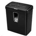 Fellowes Powershred FS-6C Cross-Cut Paper Shredder, 6-Sheet Capacity, 15L Bin, High Security Level P4, Black