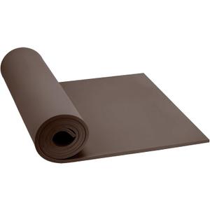 Doping Brown Eva Foam Sheets roll, 6mm eva Craft Foam 49''x13.9'' High Density 86kg/m3 for Cosplay