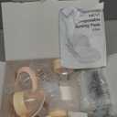 NCVI Double Electric Breast Pump 8102, Upgraded 4400mAh Battery with Night Light, Portable Breast Pump for Breastfeeding, 4 Modes & 9 Levels, LED Display, With 8 Flanges, Breastmilk Bags, Nursing Pads (Orange)