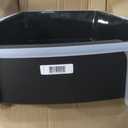 IRIS USA XX-Large High Sided Cat Litter Box, Scatter Shield, Black