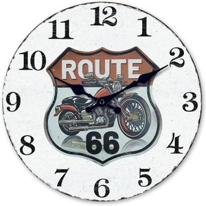 24 Inch Wooden Wall Clocks Battery Operated