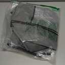 combocube Comforter Storage Bag, Zippered Bag with Large Clear Window and Carry Handles, Space Saver Organizers for Closet, Blanket, Pillow, Quilt, Bedding, Clothes (2Pcs Grey Large)