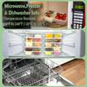 Snack Pack Containers 20pcs, Upgrade 6.8oz Lunchable Snack Containers with Lids, Reusable Condiment Containers, Meal Prep Grab and Go