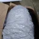 Chill Sack Bean Bag Chair - 5' Giant Memory Foam Lounge Chair with Soft Microfiber Cover – Cozy Furniture for Living Room, Dorm, & Kids' Rooms – Comfortable 5 Ft, Microsuede Lounge Sofa, Charcoal