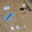 CAJCA Coffee Table for Living Room Mid Century Modern Center Table with Glass Top and Wood, Brown/Walnut (32 Inch)